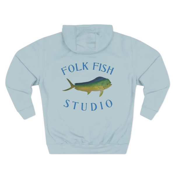Mahi Mahi Folk Fish Hoodie