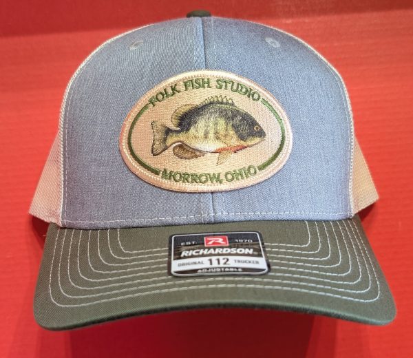 Studio Morrow Ohio Bluegill Hat Richardson 112 Includes FREE freshwater sticker pack