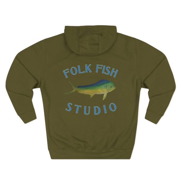 Mahi Mahi Folk Fish Hoodie