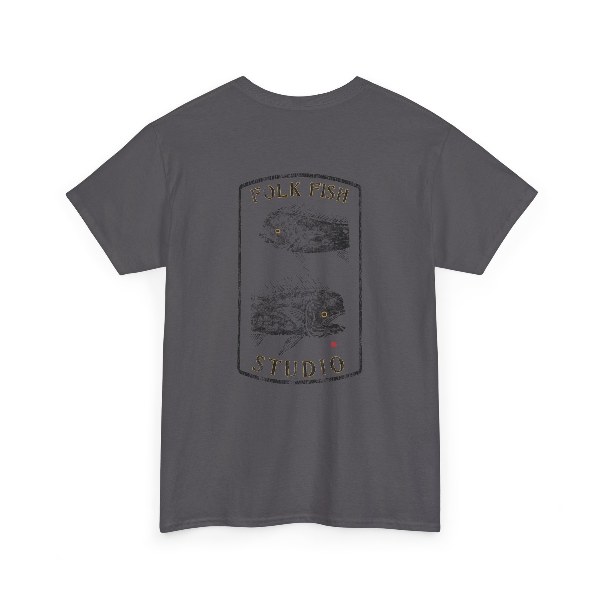 Double Up Folk Fish T-Shirt - Image 20