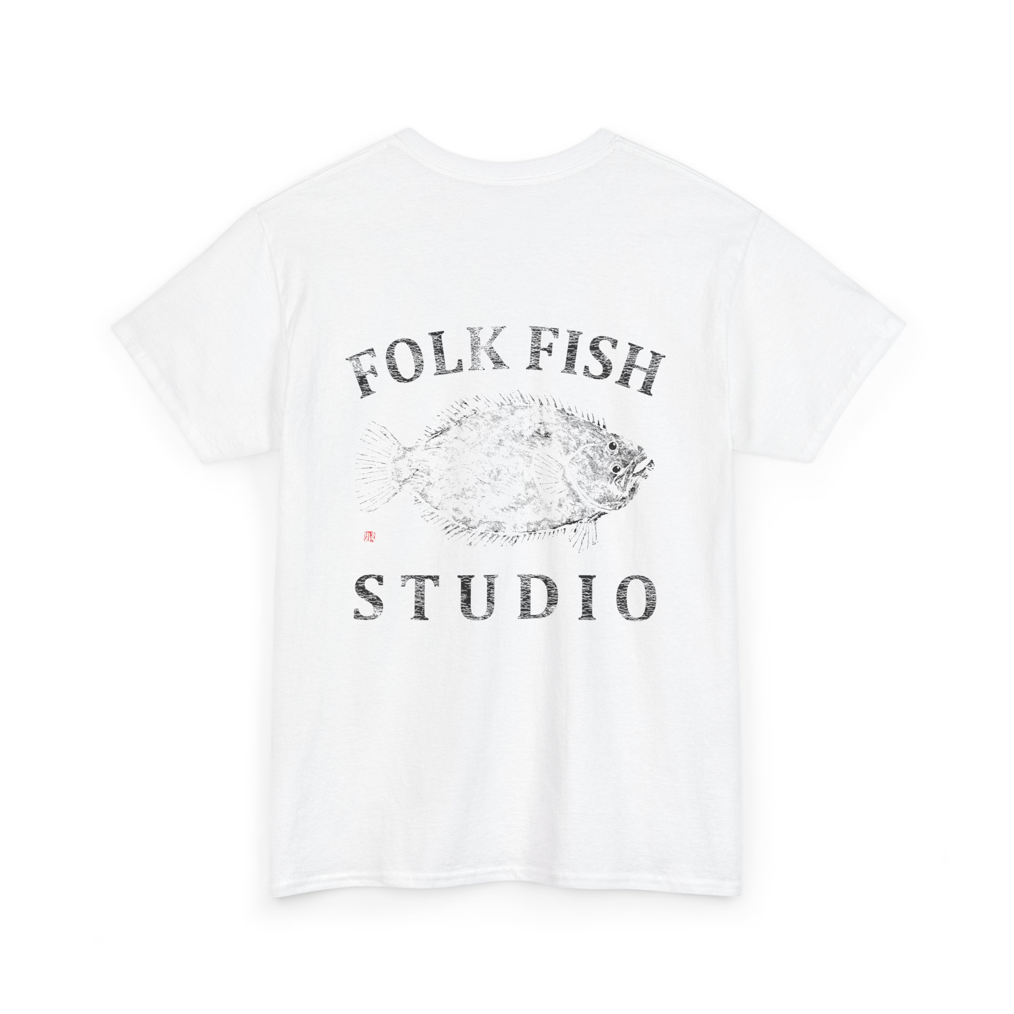 Black Back Folkfish T-Shirt - Image 8