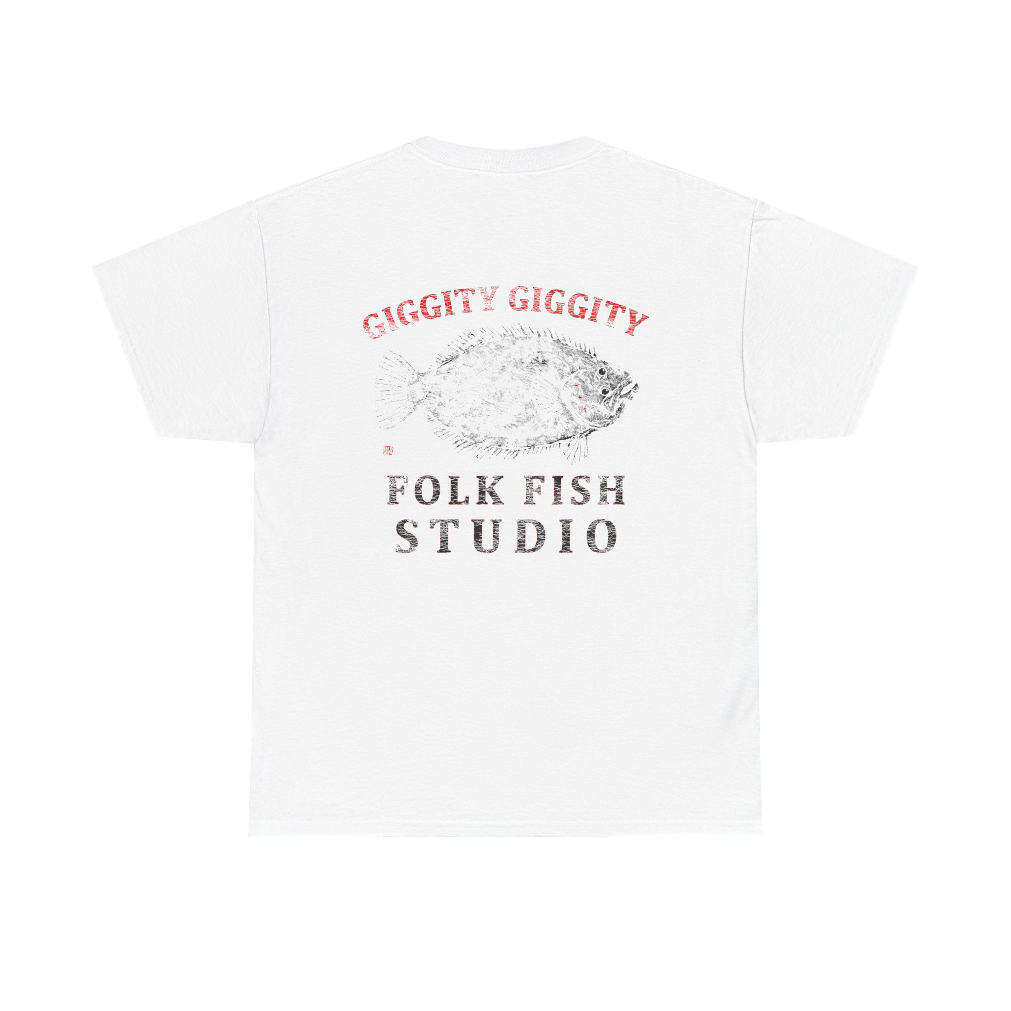 Giggity Giggity Doormat Folk Fish T-Shirt - Image 10