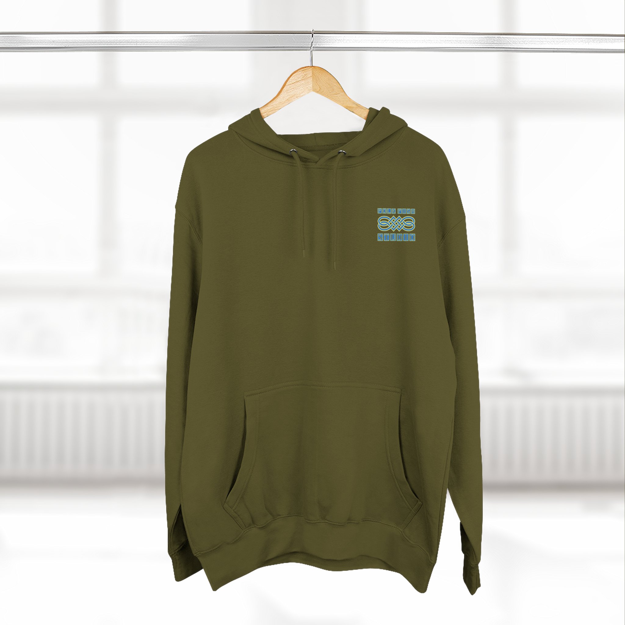 Mahi Mahi Folk Fish Hoodie - Image 9