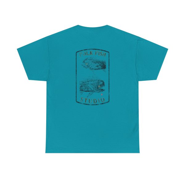 Double Up Folk Fish T-Shirt