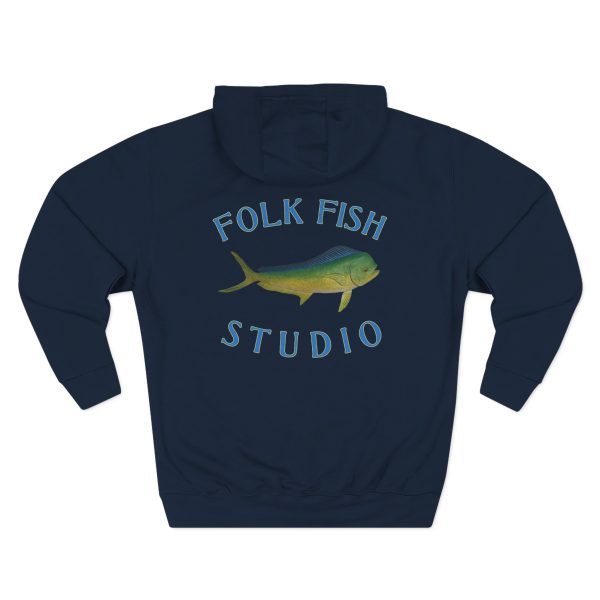 Mahi Mahi Folk Fish Hoodie