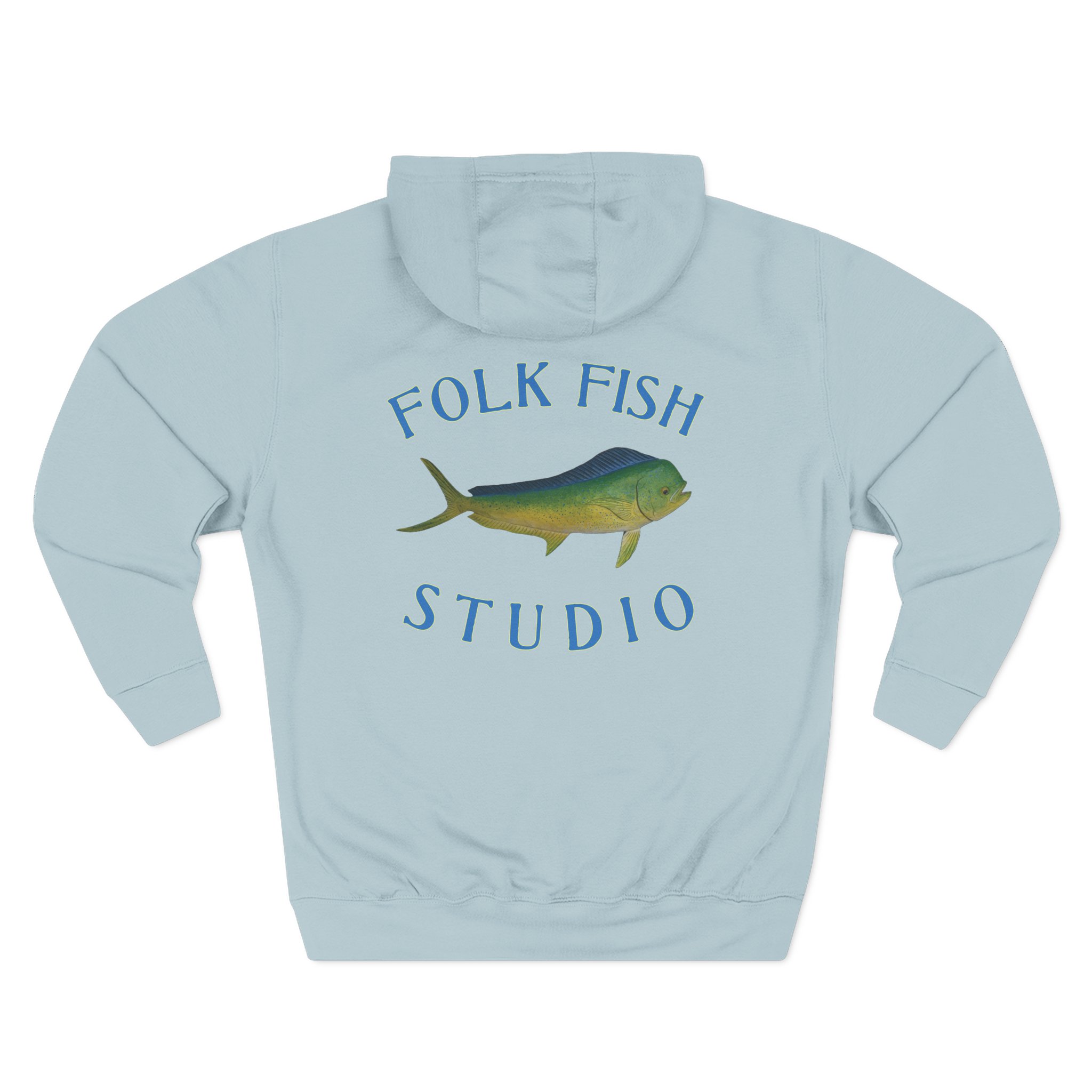 Mahi Mahi Folk Fish Hoodie - Image 19