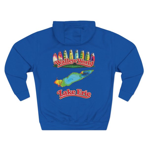 Walleye World Lake Erie Folk Fish Hoodie