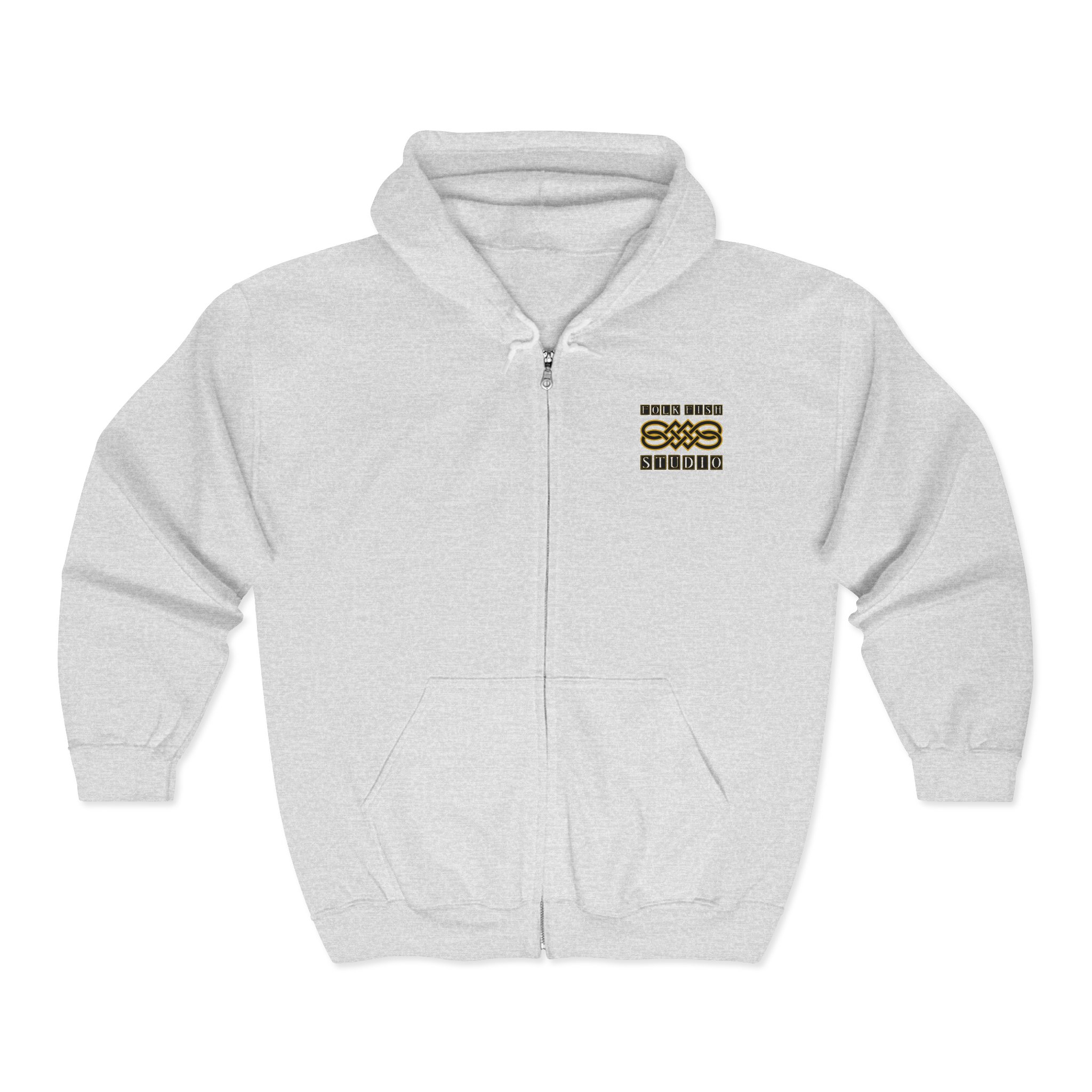 Lake Erie Walleye Hoodie — "Wally Season" Full-Zip Fishing Sweatshirt - Image 9