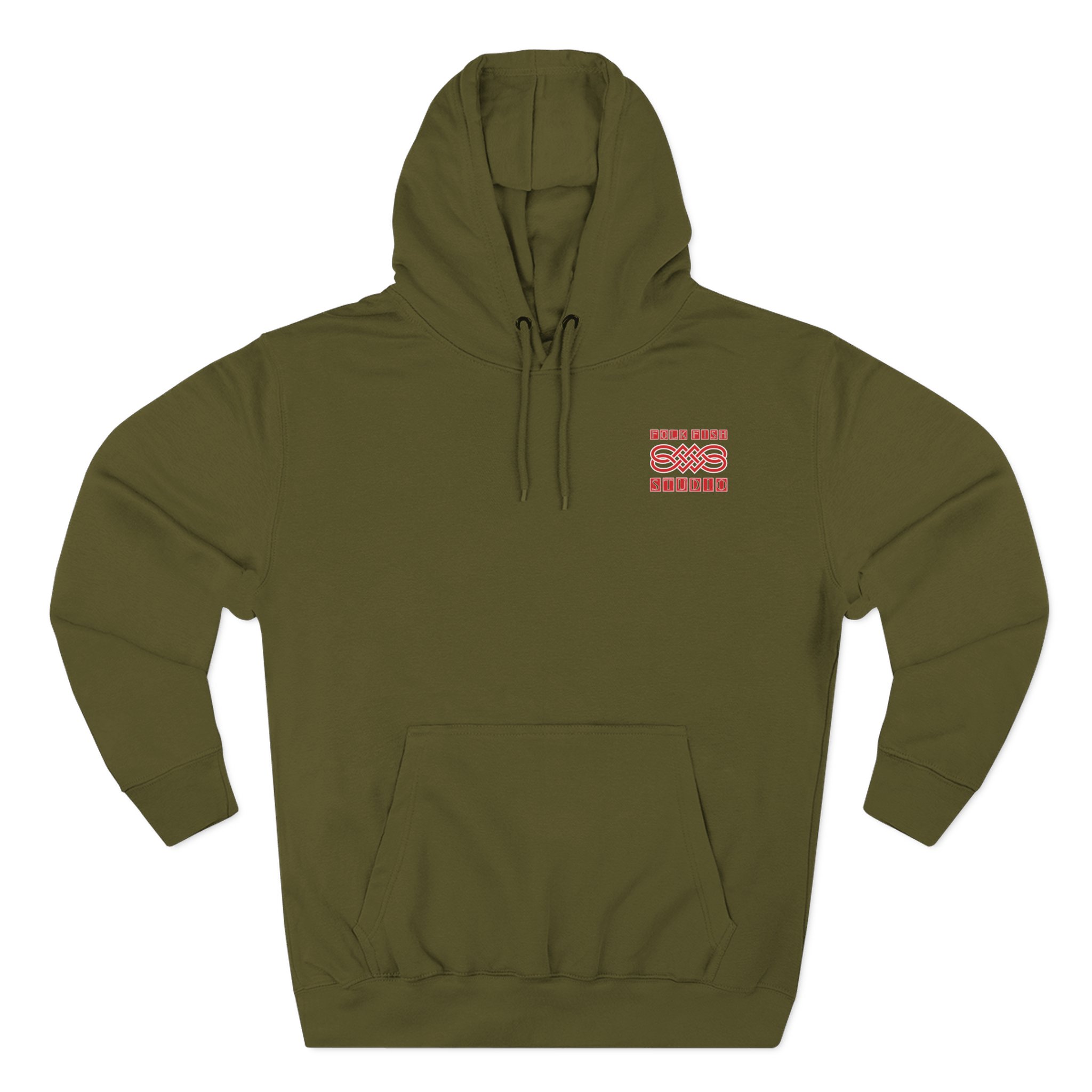 Walleye World Lake Erie Folk Fish Hoodie - Image 10