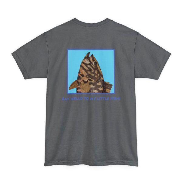 Big and Tall Say Hello to My Little Fish T-Shirt — Retro Fish Graphic Tee