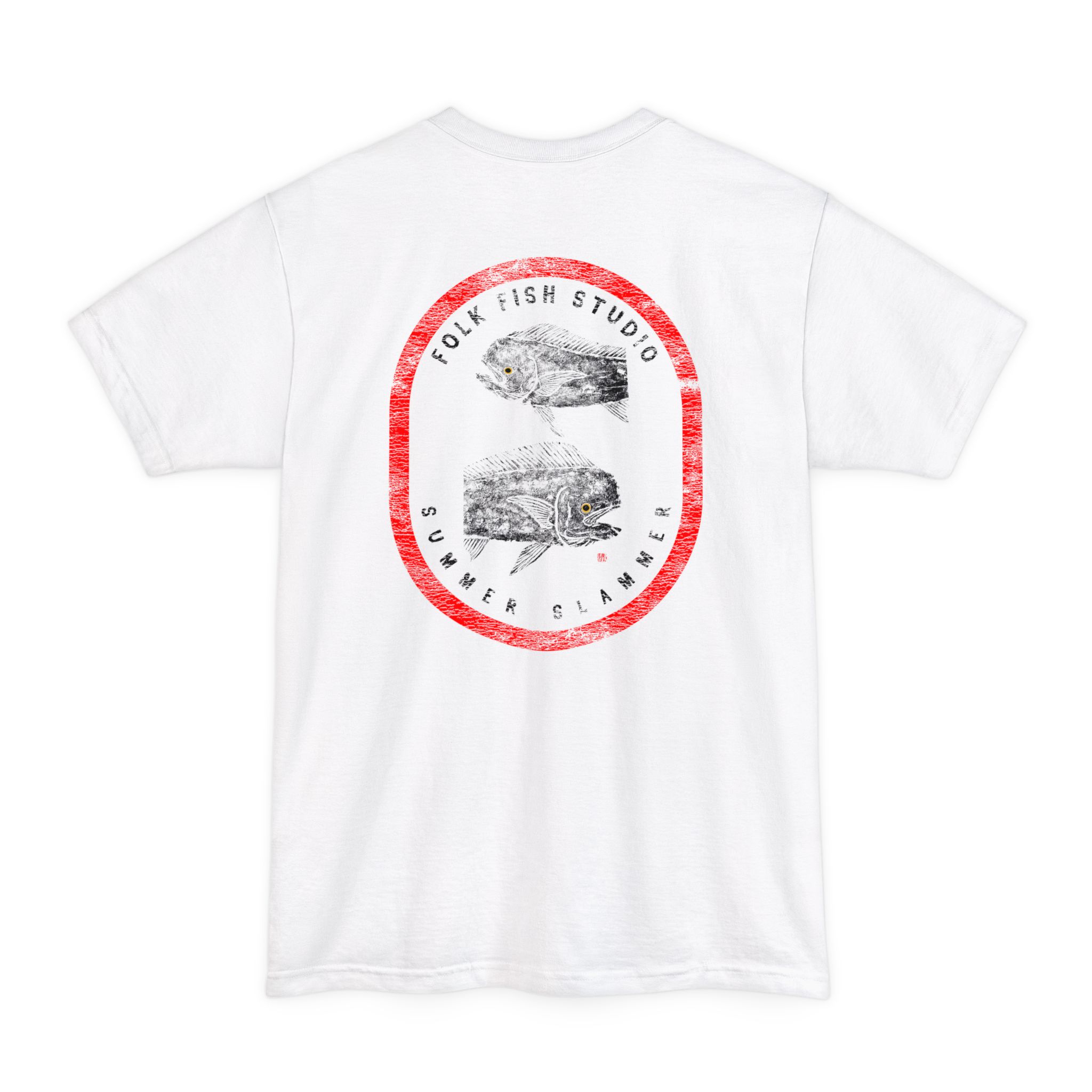 Big and Tall Gyo Summer Slammer — Retro Fish Graphic Tee - Image 13