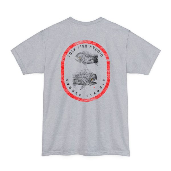 Big and Tall Gyo Summer Slammer — Retro Fish Graphic Tee