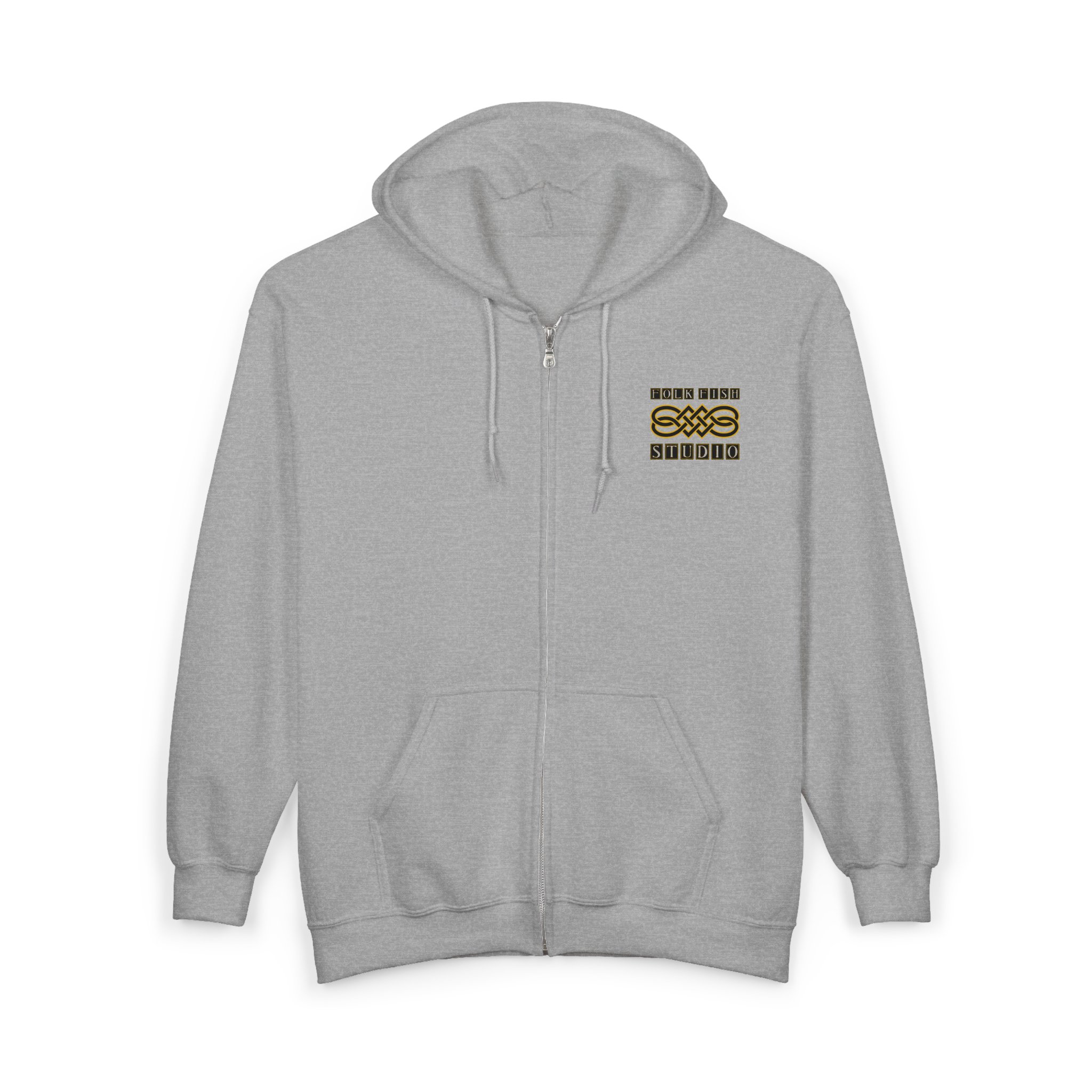 Lake Erie Walleye Hoodie — "Wally Season" Full-Zip Fishing Sweatshirt - Image 7